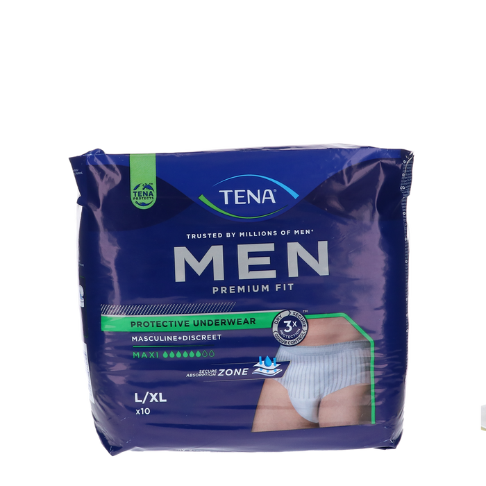 TENA Men Premium Fit Level 4, L/XL, 10 stuks