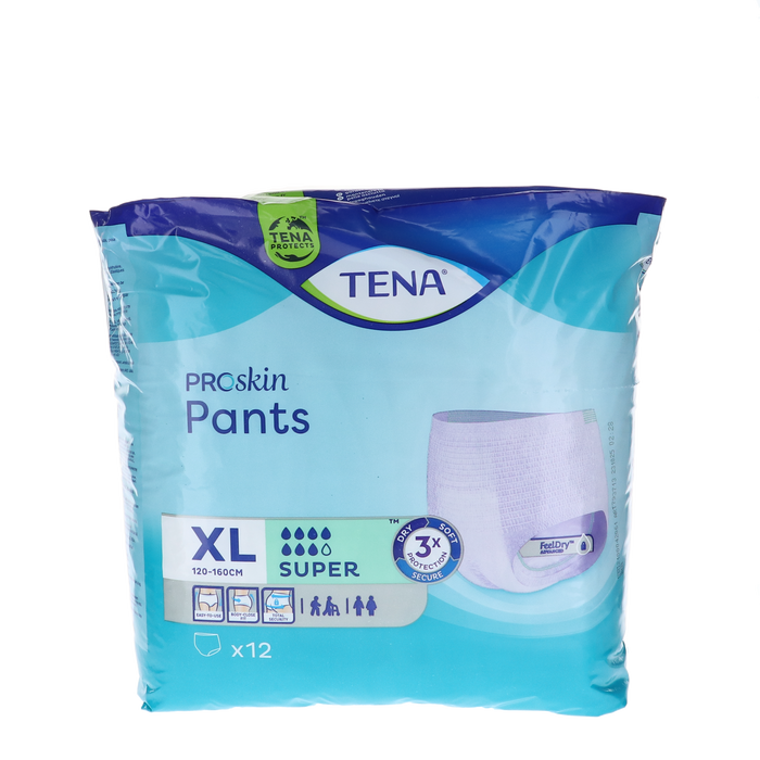 TENA Proskin Pants Super, XLarge, 12 stuks