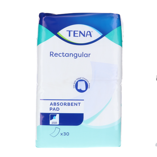 Tena Rectangular Maxi 15 x 60 cm, 30 stuks