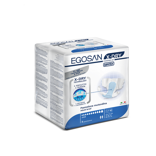 EGOSAN Slip X-Dry, Medium, 8 stuks