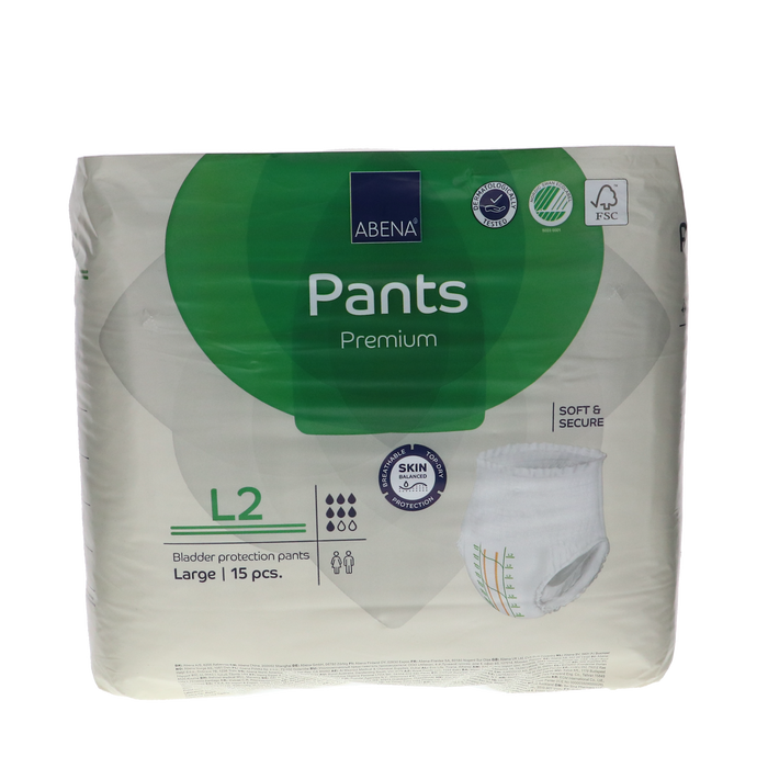 Abena Pants Premium L2 1900 ml, 15 stuks